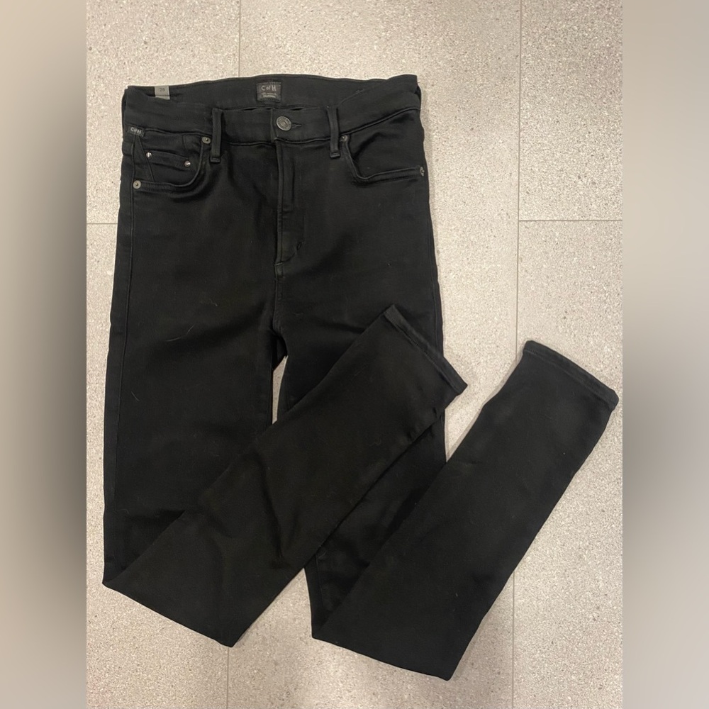Citizens Of Humanity Black High Rise Jeans